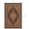 Homeroots 7 x 9 ft. Black & Beige Medallion Area Rug 395349 - alternate 5